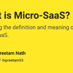 What is Micro Saas