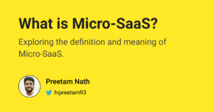 What is Micro Saas