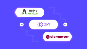 Thrive Architect Vs Elementor